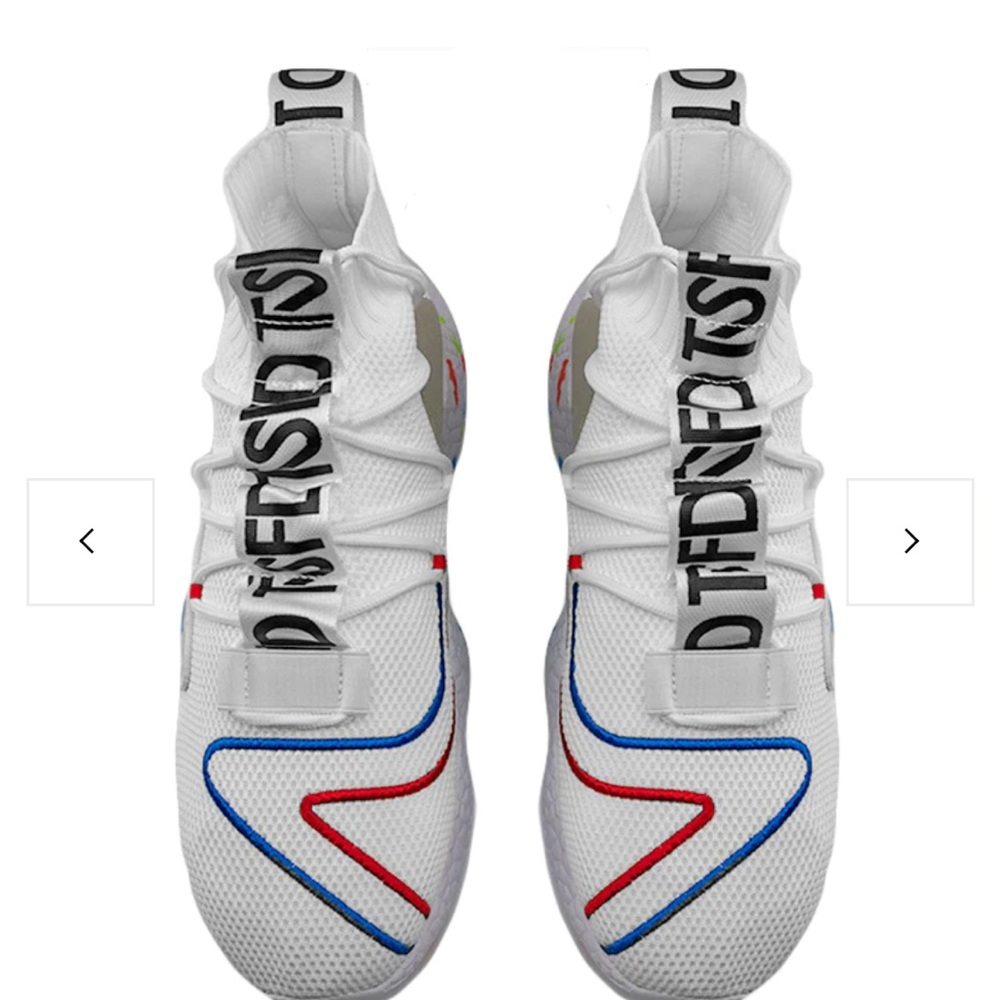 TFSD white athletic high tops size 11 EUR 44 - Picture 4 of 10